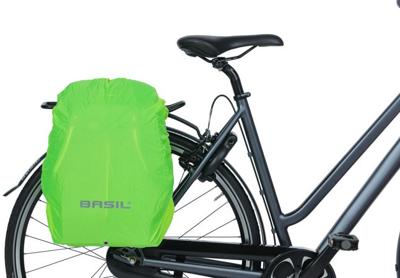 Basil b-safe backpack nordlicht - fietsrugzak - unisex - groen - 13l