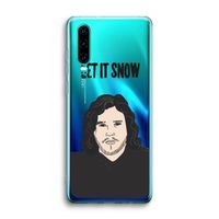 Let It Snow: Huawei P30 Transparant Hoesje