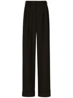 Dolce & Gabbana pantalon ample à plis - Noir