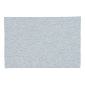 1x Placemats/onderleggers pastel blauw 30 x 45 cm