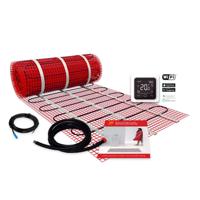 BWS By Magnum Elektronische Vloerverwarming Set 7 m2 - 1050 Watt - Wifi Thermostaat Wit Boss & Wessing