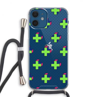 8-bit N°10: iPhone 12 Transparant Hoesje met koord