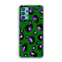 Green Cheetah: Samsung Galaxy A32 4G Transparant Hoesje