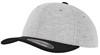 Flexfit FX6778T Flexfit Double Jersey 2-Tone Cap - Grey/Black - L/XL