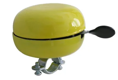 Nietverkeerd Fietsbel Ding-Dong Ø80Mm Geel