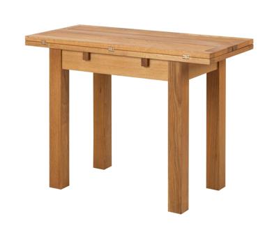 Bendt Uitschuifbare Eettafel 'Amandeep' Eiken, 45/90 x 100cm