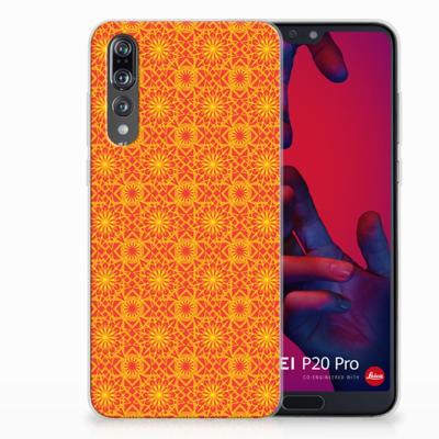 Huawei P20 Pro | TPU bumper | Batik Oranje