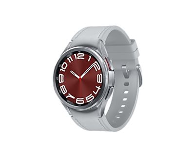 Samsung Galaxy Watch6 Classic SM-R955F 3,3 cm (1.3") Super AMOLED 43 mm Digitaal 432 x 432 Pixels Touchscreen 4G Zilver Wifi GPS