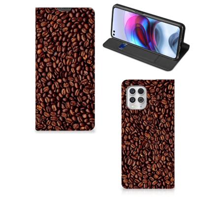 Motorola Moto G100 | Flip Style Cover | Koffiebonen