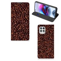 Motorola Moto G100 | Flip Style Cover | Koffiebonen