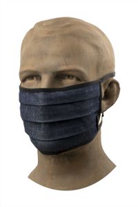 Chaud Devant 788 Classic Blue Denim (5pcs) Hospitality Face Mask