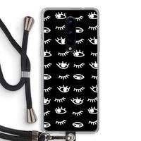 Eye pattern #3: OnePlus 8 Transparant Hoesje met koord