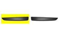 Bumperlijst Rechts Voor -2/08 Zwart 3792582