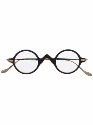 Matsuda lunettes de vue à monture ronde - Noir
