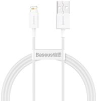 Baseus CALYS-A02 mobiele telefoonkabel Wit 1 m USB A Lightning - thumbnail