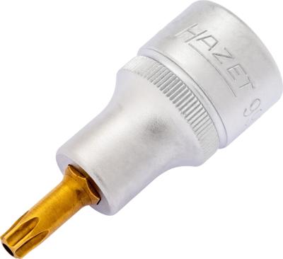 HAZET Dopsleutelbit 992-T30H · 1/2 inch (12,5 mm) vierkant hol · Tamper resistant TORX®-profiel · SW T30H