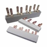 Kamrail 2 fase 6pol. 2x17,8mm 4x9mm gebogen wit - 4000310