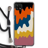 Baar A: Samsung Galaxy A22 5G Transparant Hoesje met koord