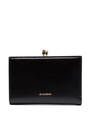 Jil Sander portefeuille Goji à logo - Noir
