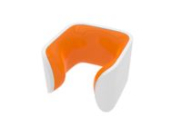Clug Hybrid Fietsenrek voor binnenshuis Oranje, Wit