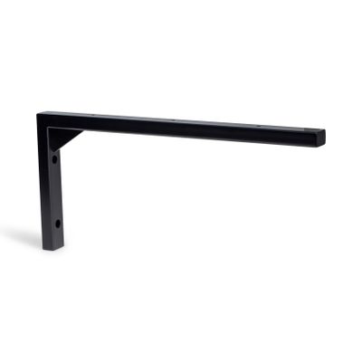 Blue Label Hylde set van 2 L-beugels 43x20 cm Mat zwart