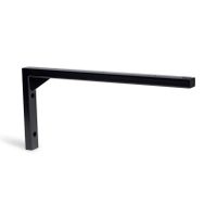 Blue Label Hylde set van 2 L-beugels 43x20 cm Mat zwart