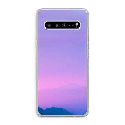Sunset pastel: Samsung Galaxy S10 5G Transparant Hoesje