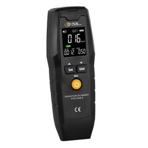 PCE Instruments Geigerteller Straling: Gamma, Röntgen, Bèta Akoestisch signaal, Optisch signaal, Incl. dosimeter