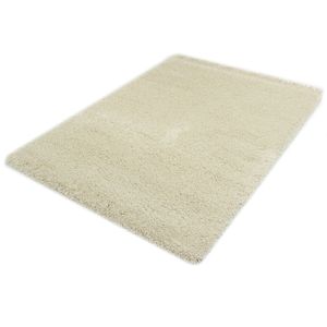Hoogpolig Vloerkleed Shaggy Deluxe - Cream - 140 x 200 cm