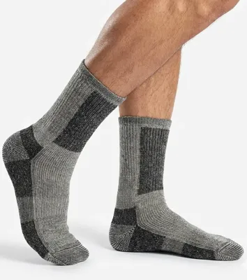 Dikke merino wollen thermosokken - Stevige warme wollen sokken - warme sokken dames en heren - 38 - Grijs - 38 - 38 - 38 - 38 - 38