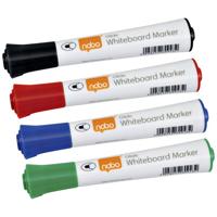 Nobo GLIDE DRYMARKERS ASSORTI X 4