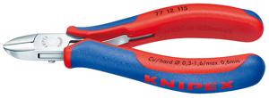 Knipex Zijsnijtang ronde kop + draadklem 115 mm - 7712115