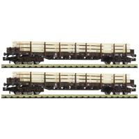 Fleischmann 6660048 N set van 2 rongenwagens van de ÖBB