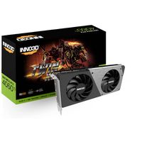 Inno 3D Nvidia GeForce RTX 4060 Ti Videokaart TWIN X2 16 GB GDDR6-RAM PCIe x8 HDMI, DisplayPort NVIDIA G-Sync , Vulkan - thumbnail