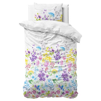 Sleeptime Elegance Denise - Wit Dekbedovertrek 1-persoons (140 x 200/220 cm + 1 kussensloop) Dekbedovertrek Sleeptime Elegance Denise - Wit Dekbedovertrek 1-persoons (140 x 200/220 cm + 1 kussensloop) Dekbedovertrek