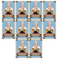 Oktoberfest aankondiging deurposter - 10x - A1 formaat - 59 x 84 cm - papier - Bierfeest