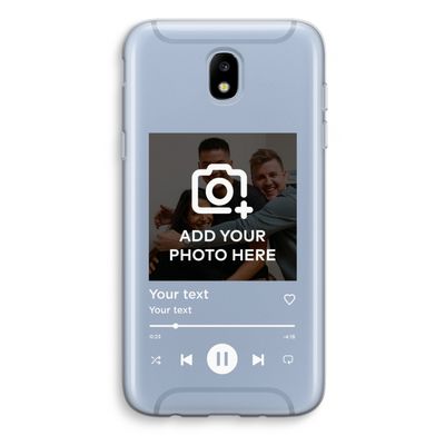 Music Player: Samsung Galaxy J5 (2017) Transparant Hoesje