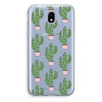 Cactus Lover: Samsung Galaxy J5 (2017) Transparant Hoesje