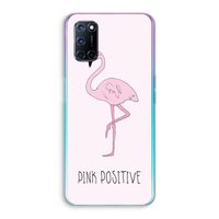 Pink positive: Oppo A92 Transparant Hoesje