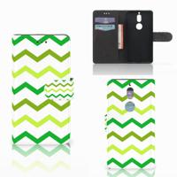 Nokia 7 | Telefoon Hoesje | Zigzag Groen