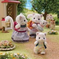 Minifigure - SYLVANIAN FAMILIES - La famiglia Snow Panther - Dai 3 anni in su