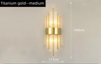 AuriLux Nordic Kristallen Wandlamp