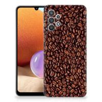 Samsung Galaxy A32 4G | A32 5G Enterprise Editie | Siliconen Case | Koffiebonen