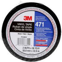 3M 471S50IW PVC-plakband Zwart (l x b) 33 m x 50 mm 1 stuk(s) - thumbnail