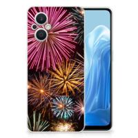 OPPO Reno8 Lite Silicone Back Cover Vuurwerk OPPO Reno8 Lite Silicone Back Cover Vuurwerk