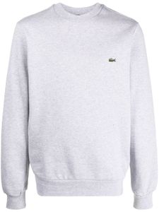 Lacoste pull en polaire à col ras du coup - Gris