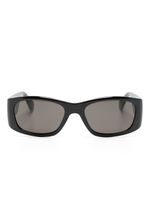 Moschino Eyewear lunettes de soleil à monture rectangulaire - Noir