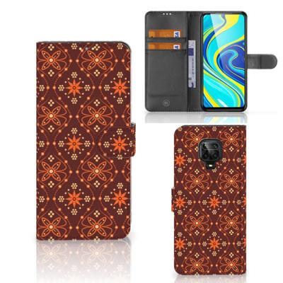 Xiaomi Redmi Note 9 Pro | Note 9S | Telefoon Hoesje | Batik Brown
