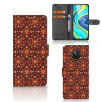 Xiaomi Redmi Note 9 Pro | Note 9S | Telefoon Hoesje | Batik Brown