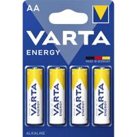 Batterij varta energy 4x aa
